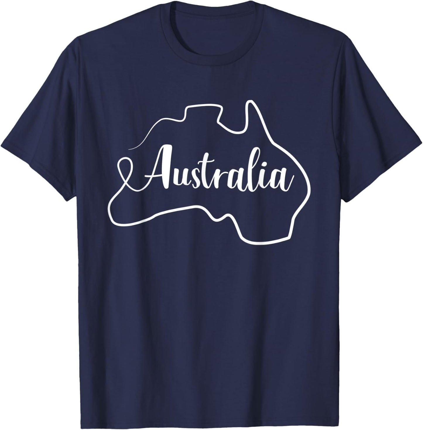 Australia map T-Shirt - T-Shirt | Navy