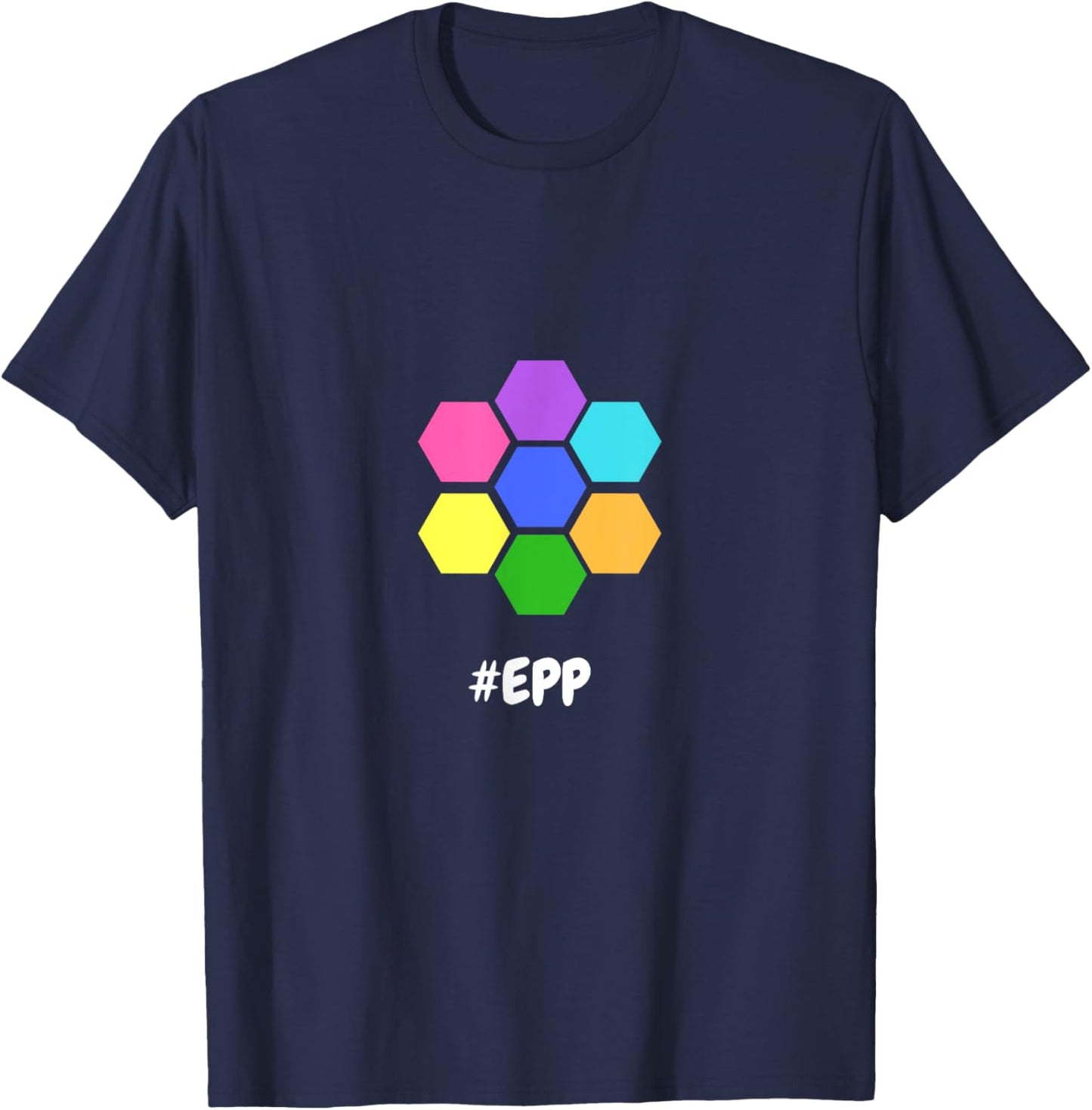 Sewing Shirt English Paper Piecing Shirt T-Shirt - T-Shirt | Navy