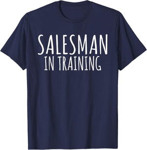 Salesman in Training Seller Sales Salesperson T-Shirt - T-Shirt | Navy