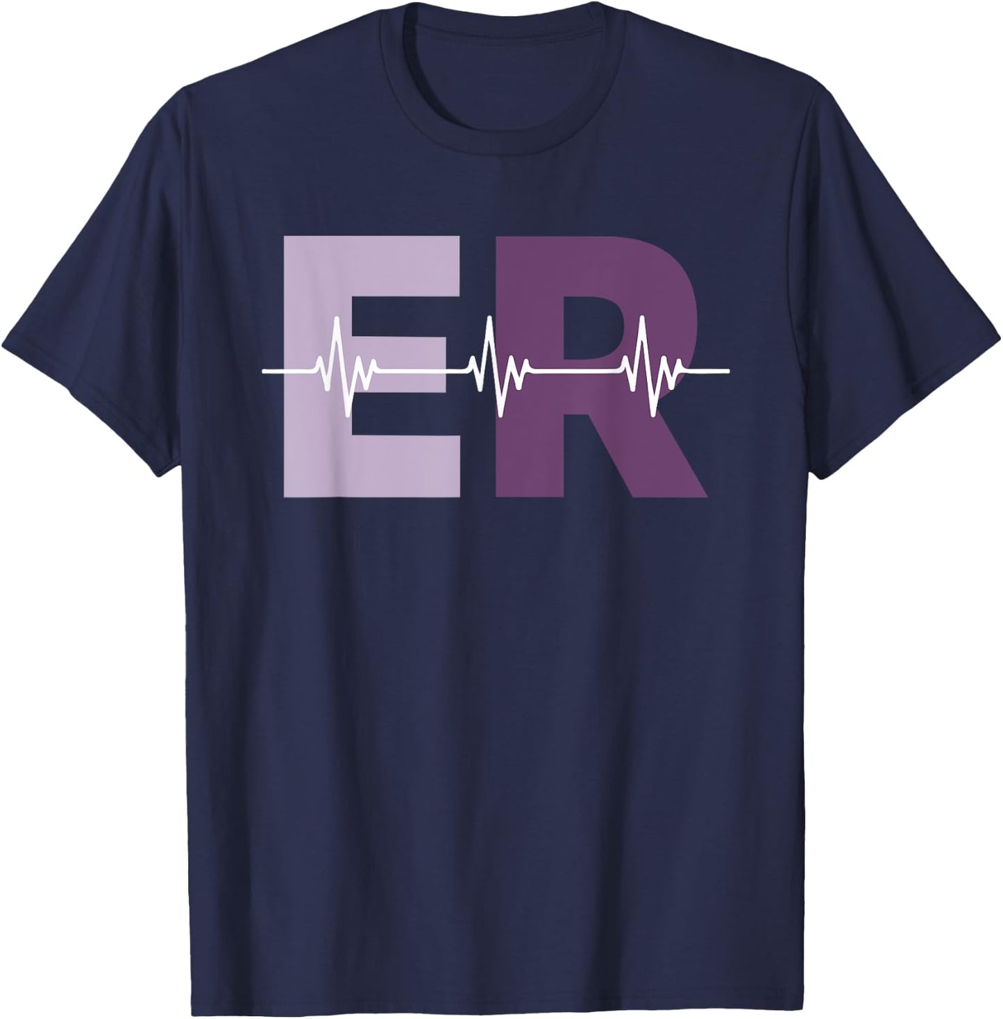 ER Nurse Emergency Room Nurse School women nursing T-Shirt - T-Shirt | Navy