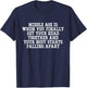 Middle Age Is When You Finally Get Your Head Together Funny T-Shirt - T-Shirt | Navy