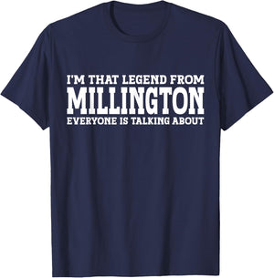 Millington Hometown TN Tennessee Home Roots City Millington T-Shirt - T-Shirt | Navy