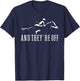 Horse Racing And They're Off Horse Track Horse Derby T-Shirt - T-Shirt | Navy