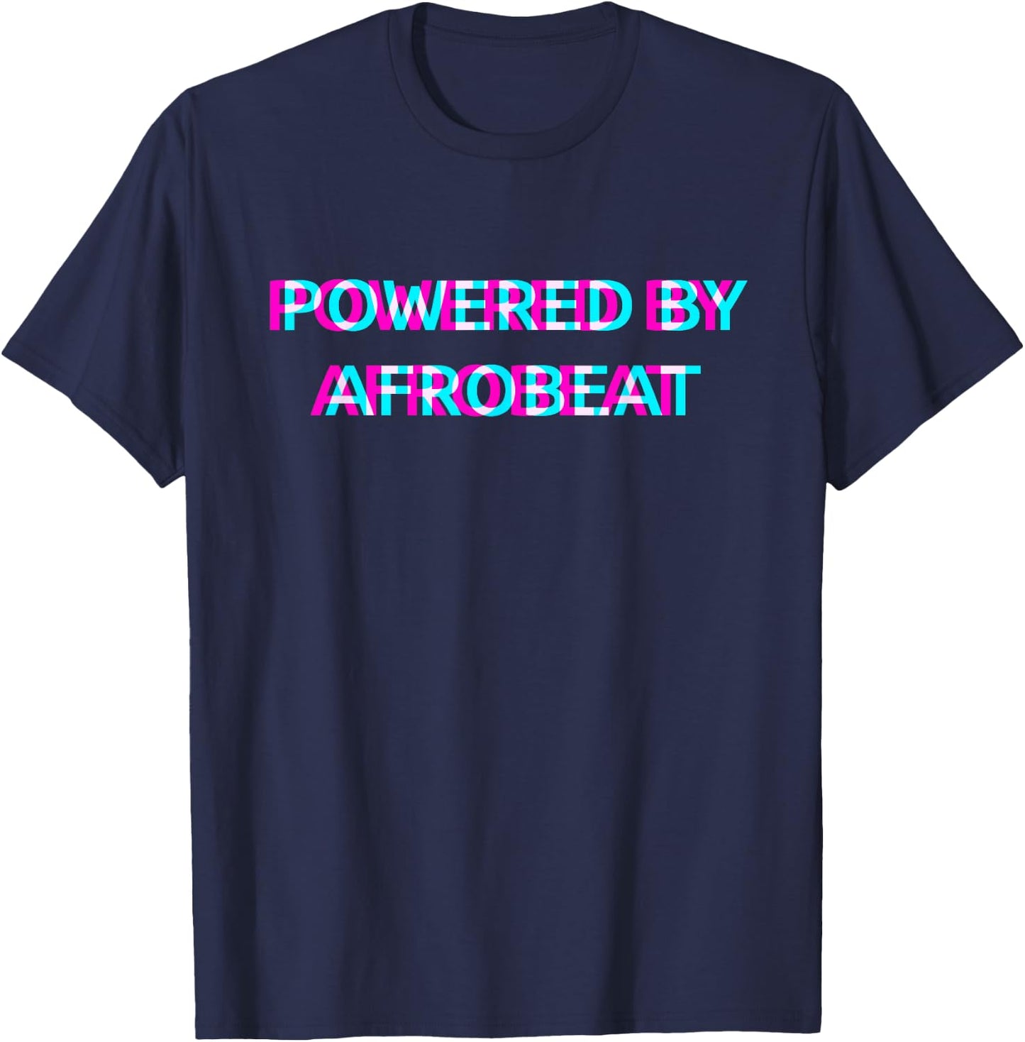 Powered By Afrobeat Music Festival Outfit T-Shirt - T-Shirt | Navy