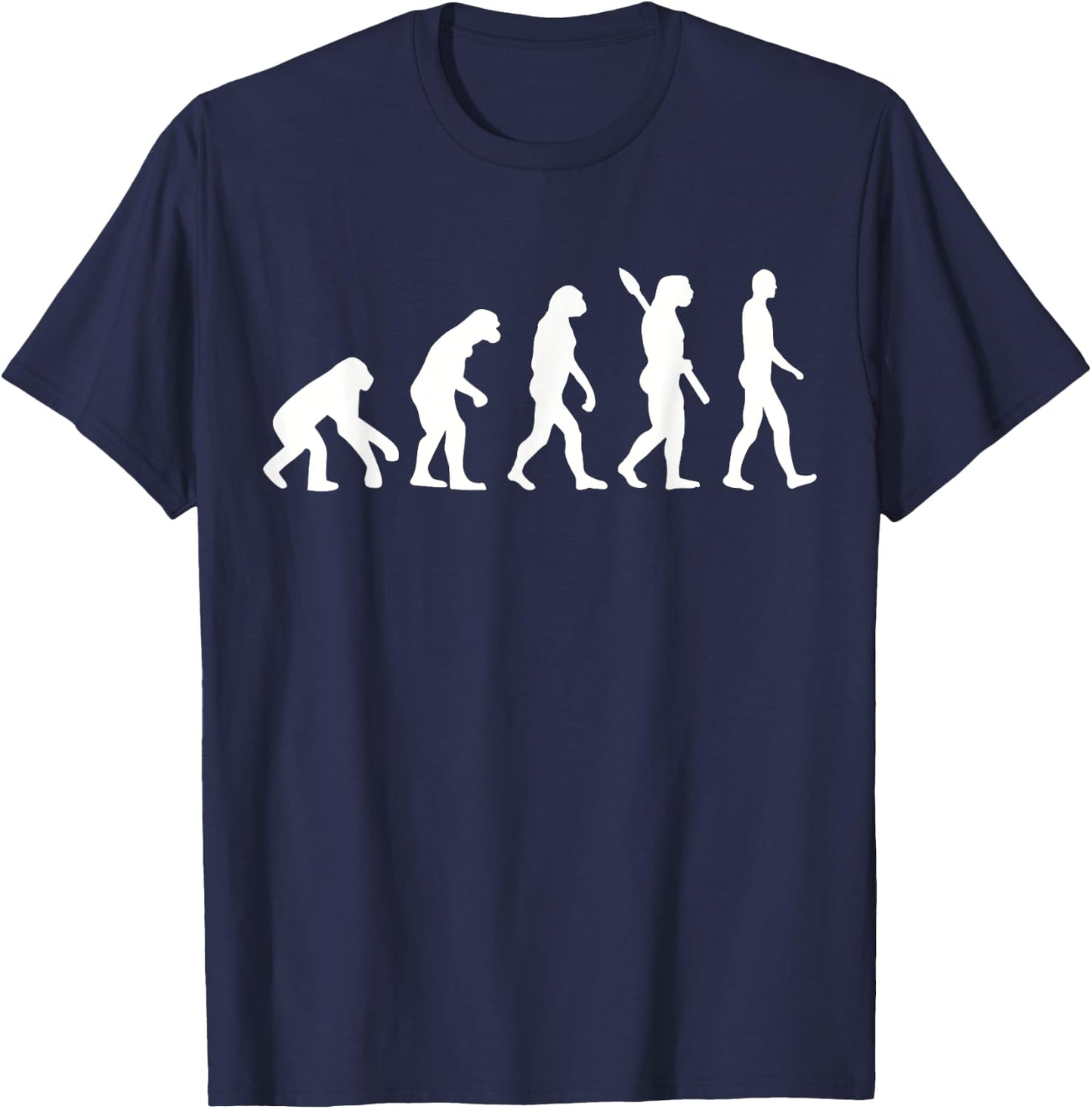 Human evolution T-Shirt - T-Shirt | Navy