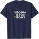 The Classic Virginia Chris Sonichu Chan Love Quest CWC T-Shirt - T-Shirt | Navy