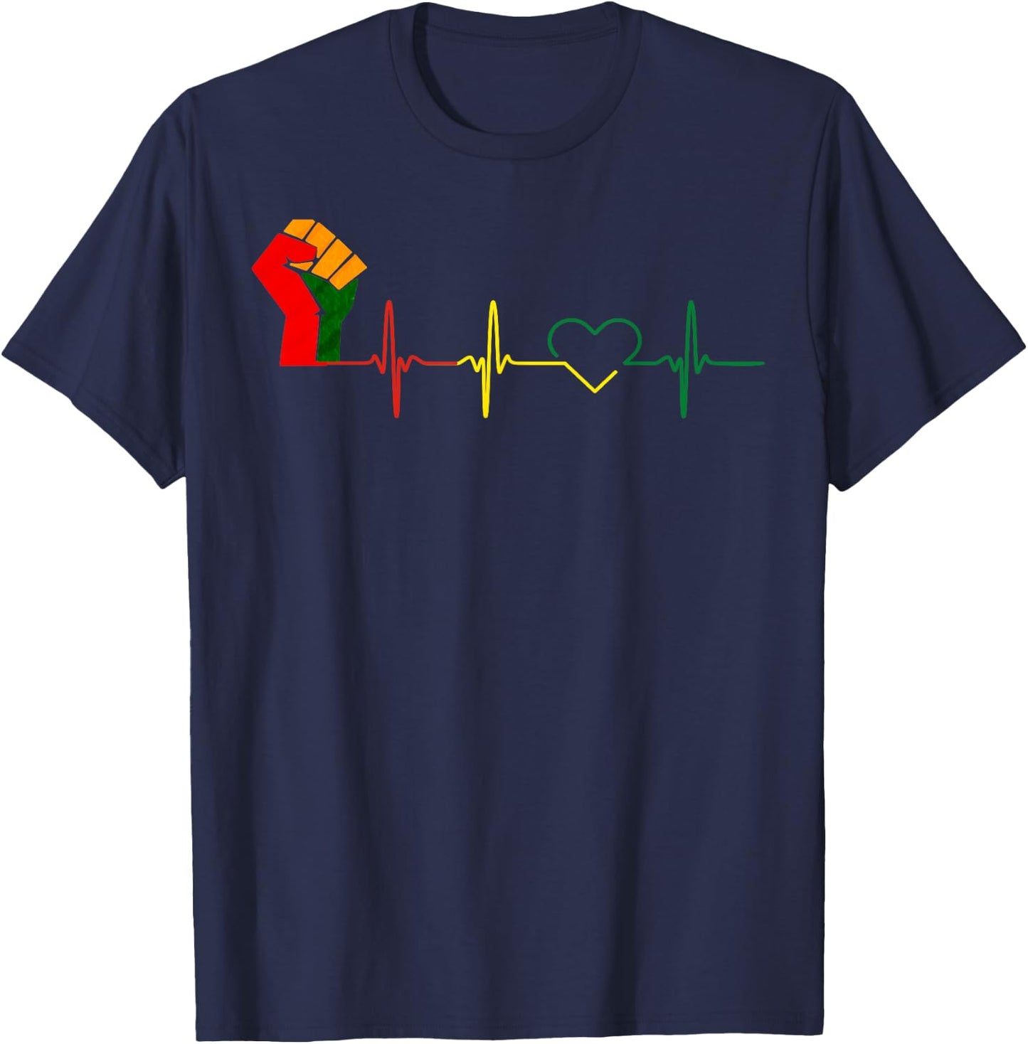 African American history, June 19th, Juneteenth Nurse T-Shirt - T-Shirt | Navy