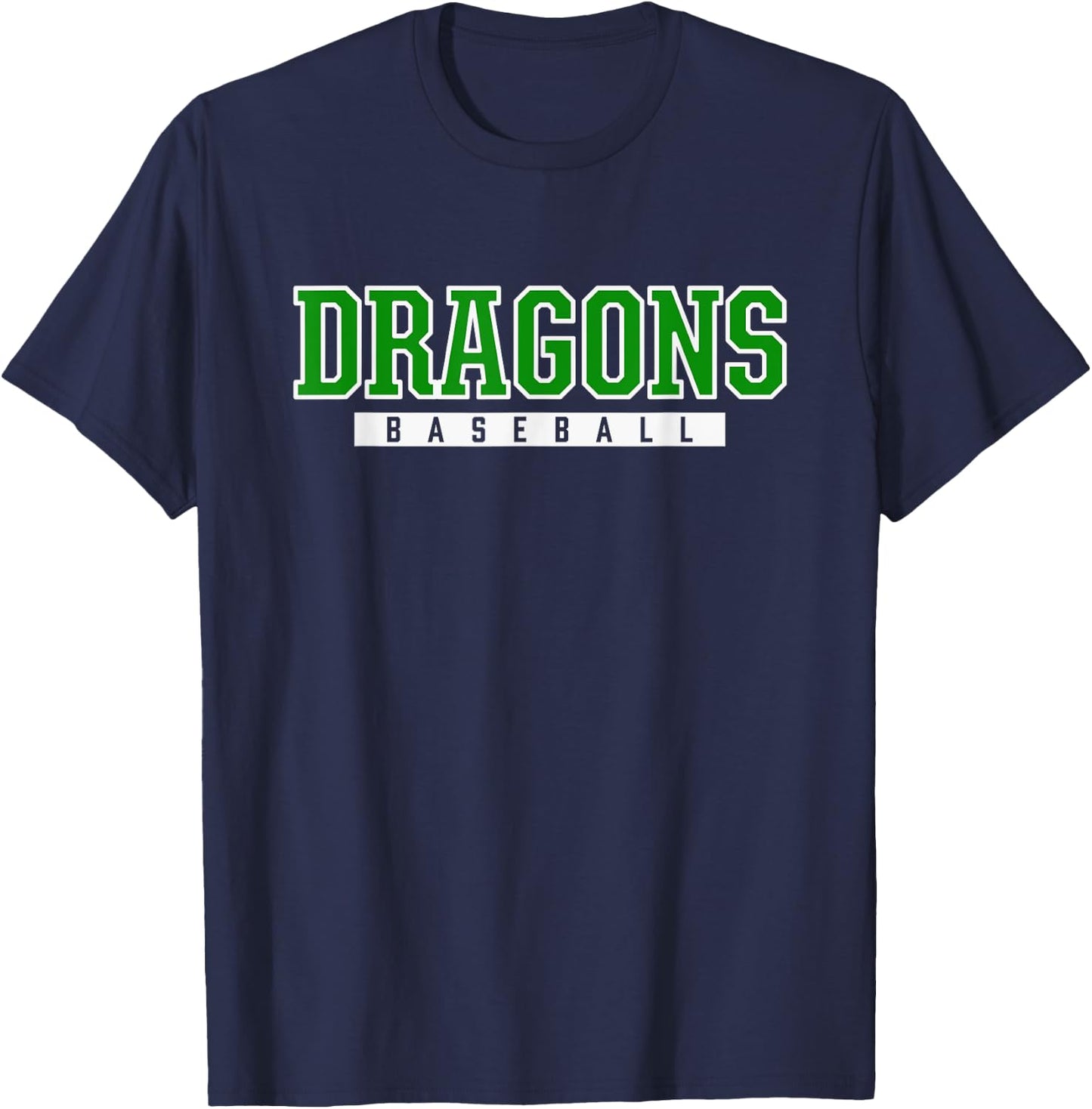 Pickens Dragons Baseball T-Shirt - T-Shirt | Navy