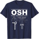 Wittman Regional Airport Oshkosh Wisconsin EAA OSH T-Shirt - T-Shirt | Navy