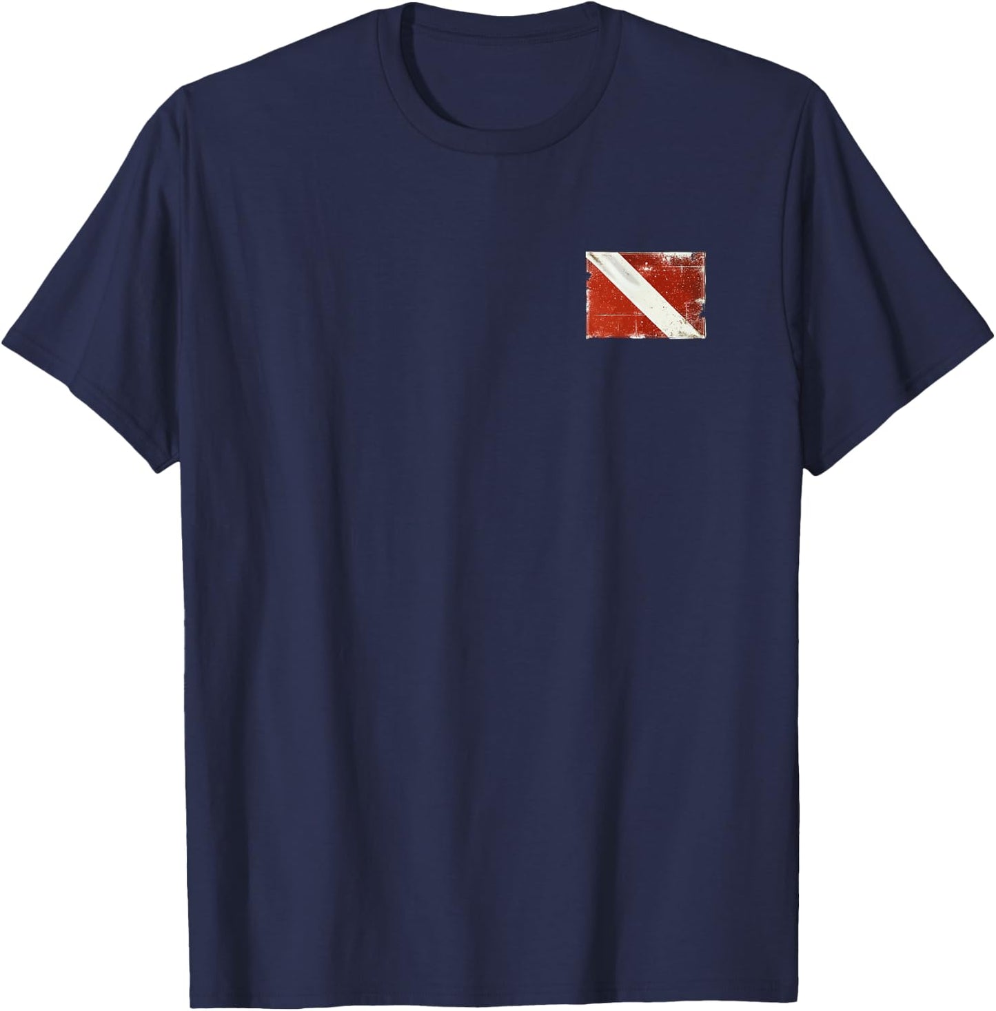 Wanted Dead Not Alive - Lionfish Funny Scuba Diving T-Shirt - T-Shirt | Navy