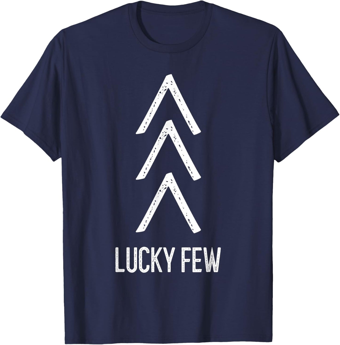 National Down Syndrome Awareness Month The Lucky Few T21 T-Shirt - T-Shirt | Navy