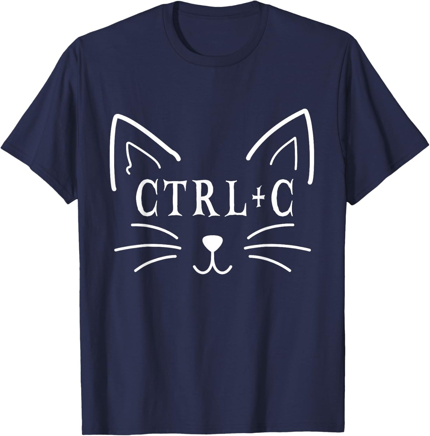Copy Cat Matching Couples Halloween Costume Women Kids T-Shirt - T-Shirt | Navy