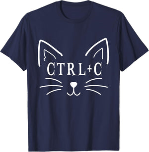 Copy Cat Matching Couples Halloween Costume Women Kids T-Shirt - T-Shirt | Navy