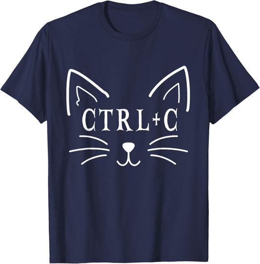 Copy Cat Matching Couples Halloween Costume Women Kids T-Shirt - T-Shirt | Navy