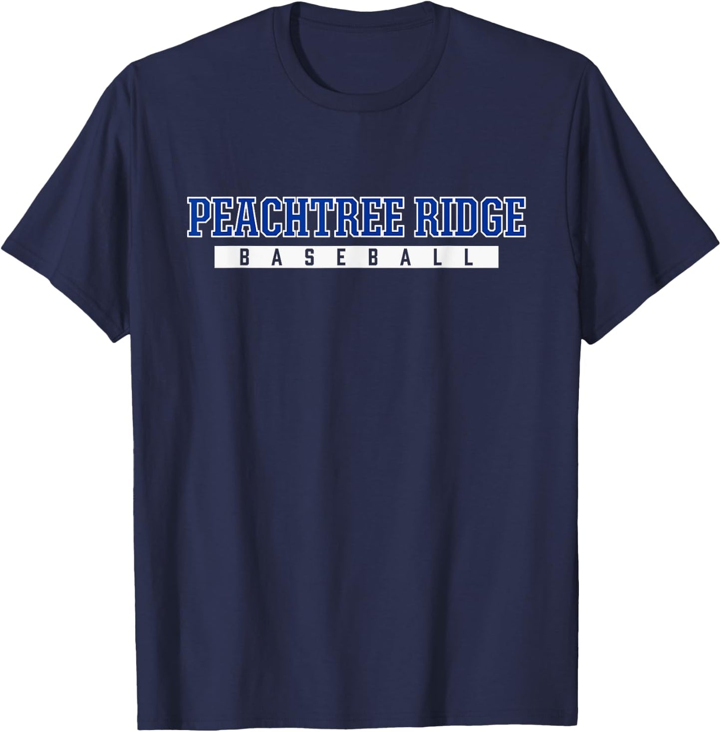 Peachtree Ridge High School Baseball T-Shirt - T-Shirt | Navy