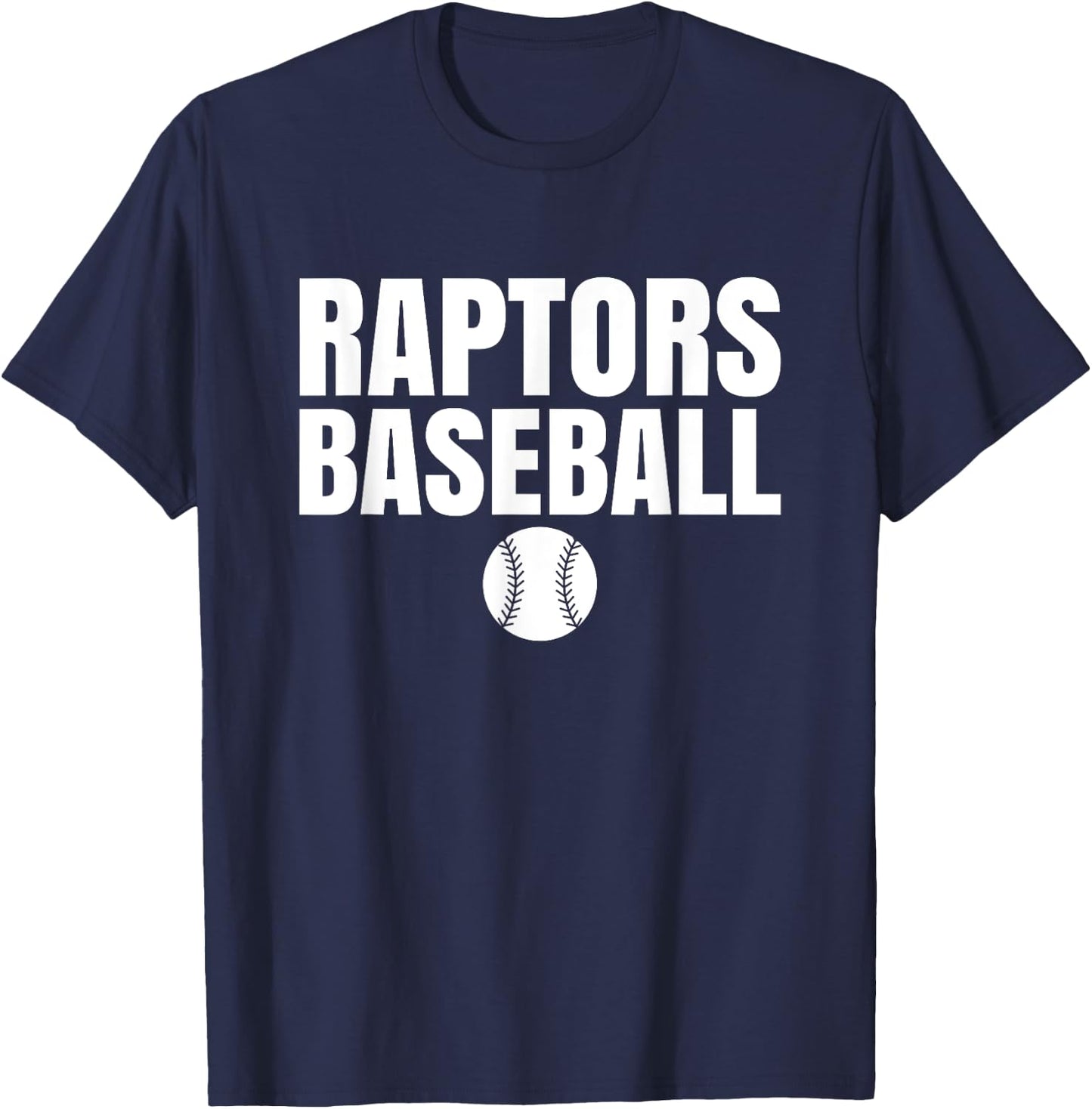 Raptors Gallatin Baseball T-Shirt - T-Shirt | Navy