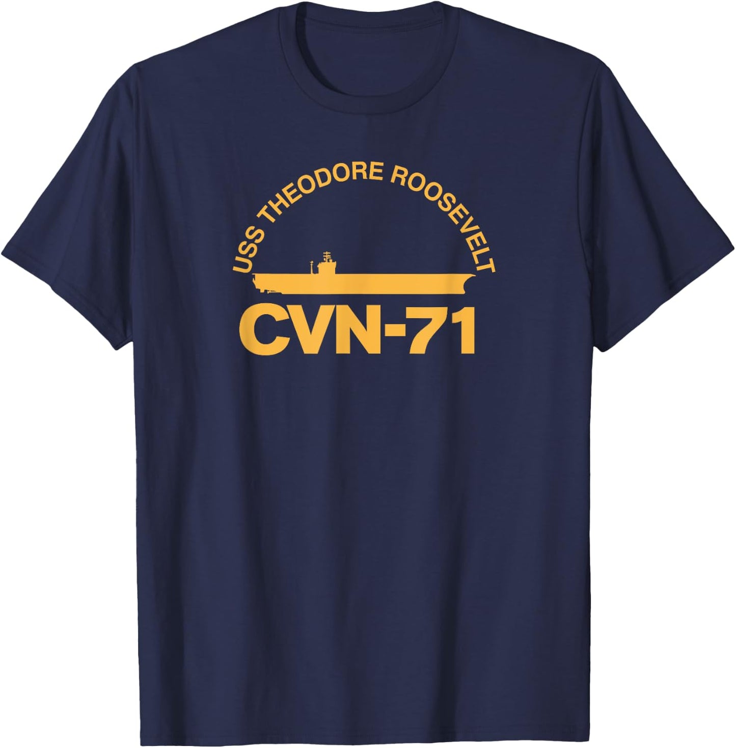 US Aircraft Carrier CVN-71 USS Theodore Roosevelt T-Shirt - T-Shirt | Navy