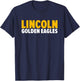 Lincoln Golden Eagles Bold T-Shirt - T-Shirt | Navy