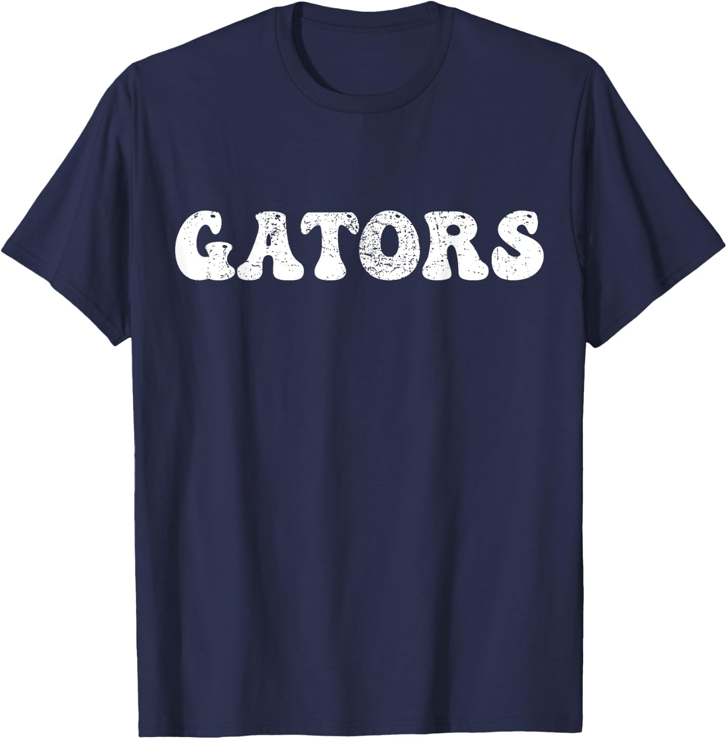 Gators School Sports Fan Team Spirit Mascot Heart Gift T-Shirt - T-Shirt | Navy
