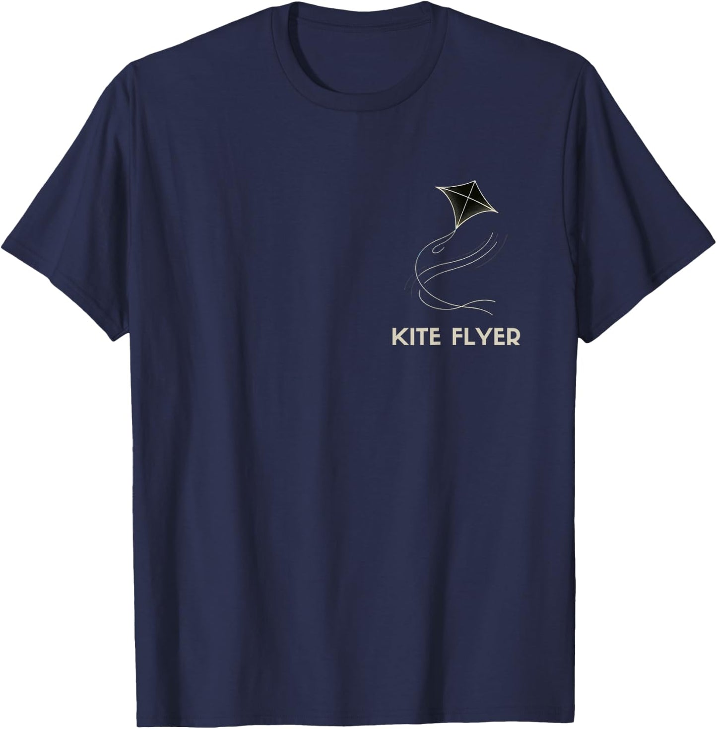 Funny Kite Flye Kite Flying T-Shirt - T-Shirt | Navy