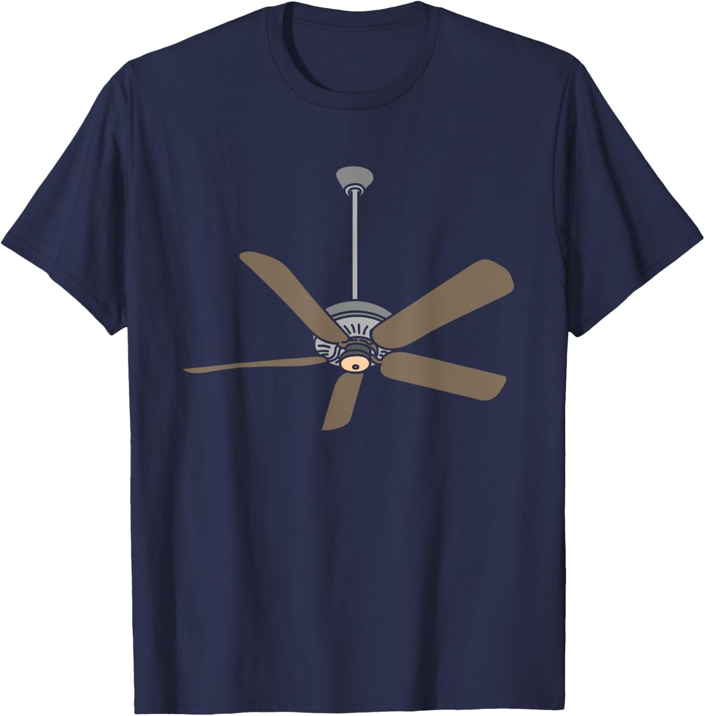 Ceiling Fan Lazy DIY Halloween Costume Funny Easy T-Shirt - T-Shirt | Navy