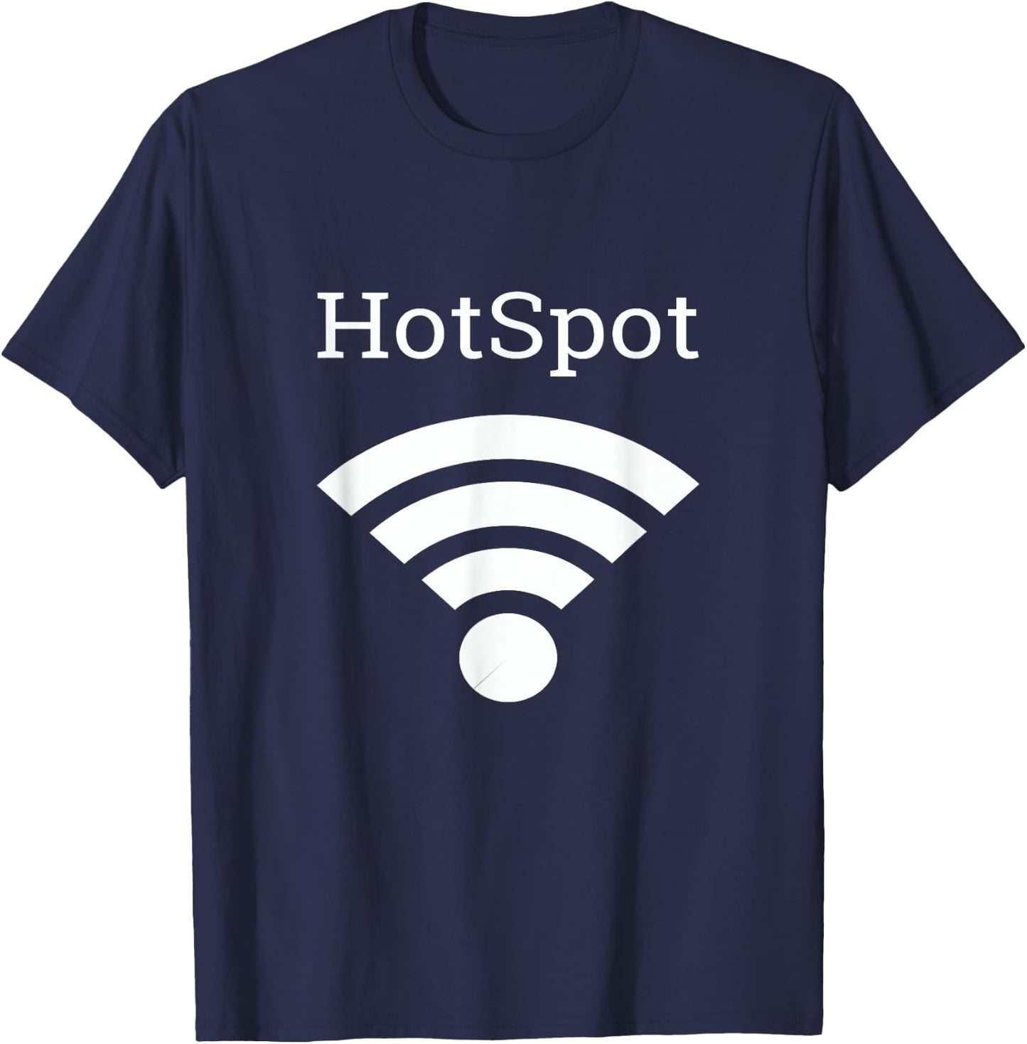 Fun HotSpot WiFi , Women T-Shirt - T-Shirt | Navy