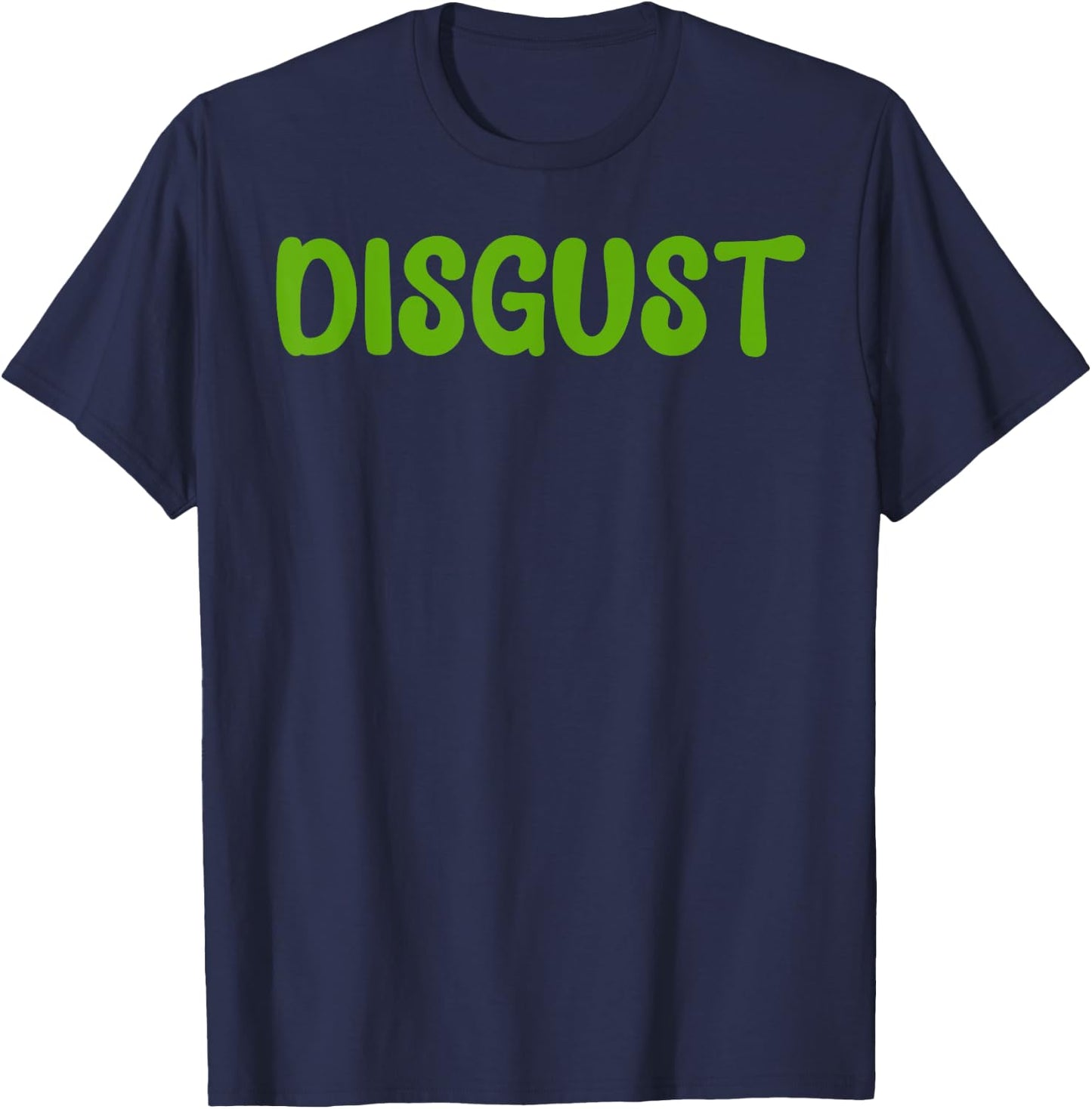 Disgust Lazy Halloween Costume Funny Last Minute Kids T-Shirt - T-Shirt | Navy
