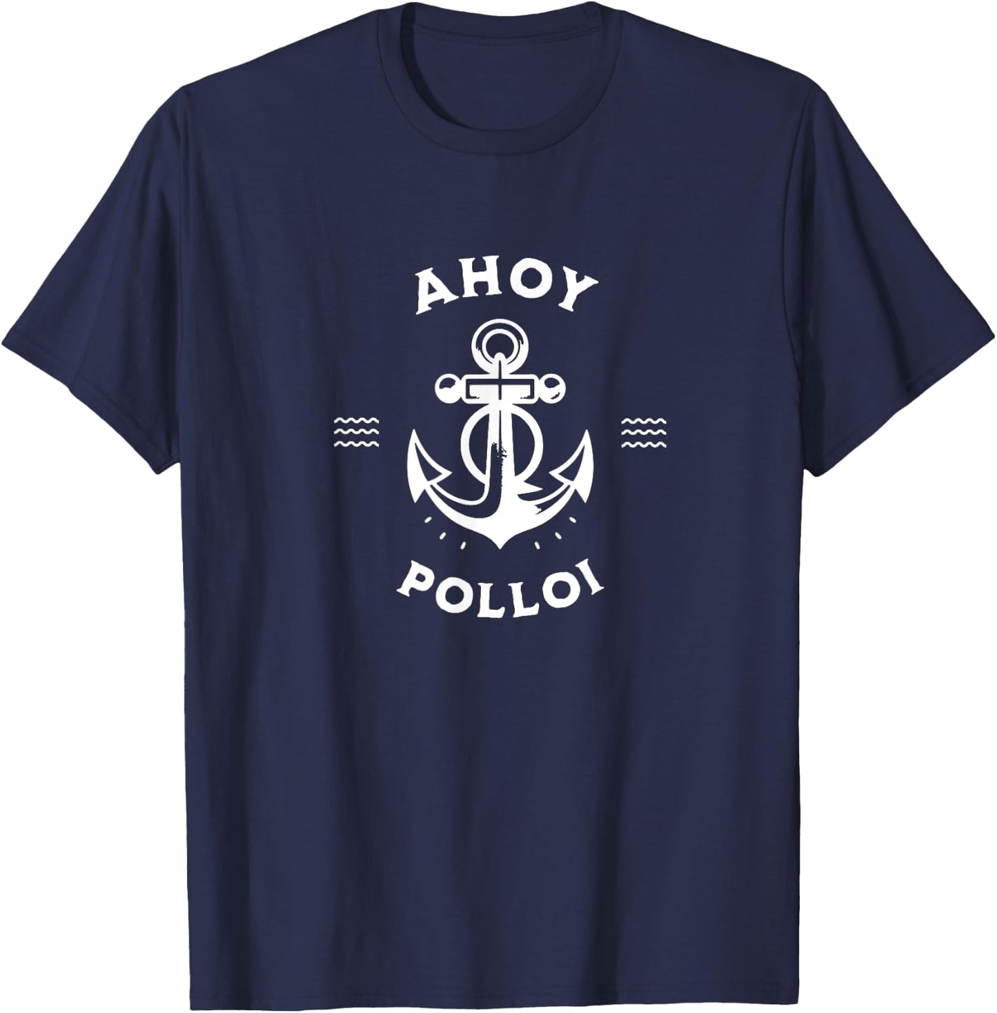Ahoy Polloi T-Shirt - T-Shirt | Navy