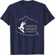 Kiteboarding Hood River Oregon, Kitesurfing T-Shirt - T-Shirt | Navy