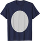 Funny lazy DIY donkey belly costume for halloween party T-Shirt - T-Shirt | Navy