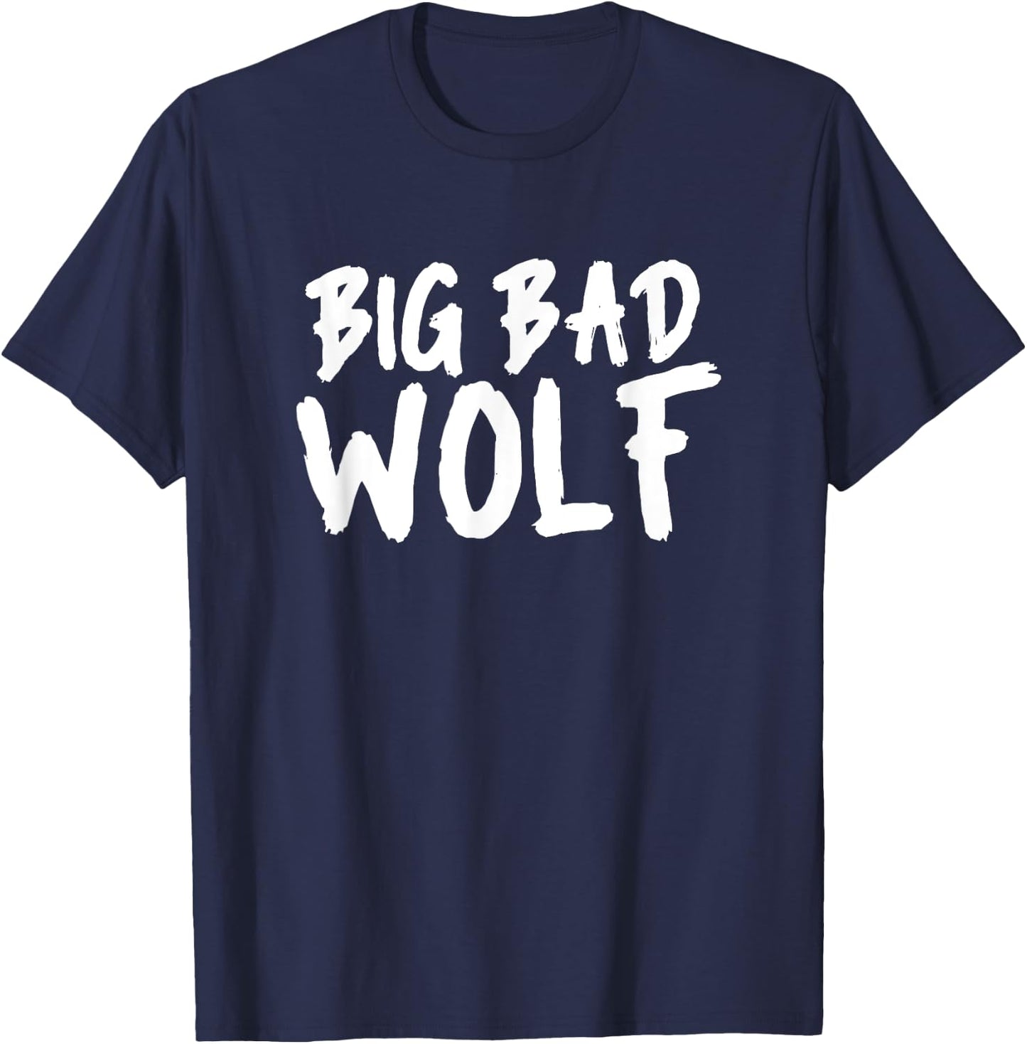 Big Bad Werewolf Wolf Lover Dog Owner & Werewolf T-Shirt - T-Shirt | Navy