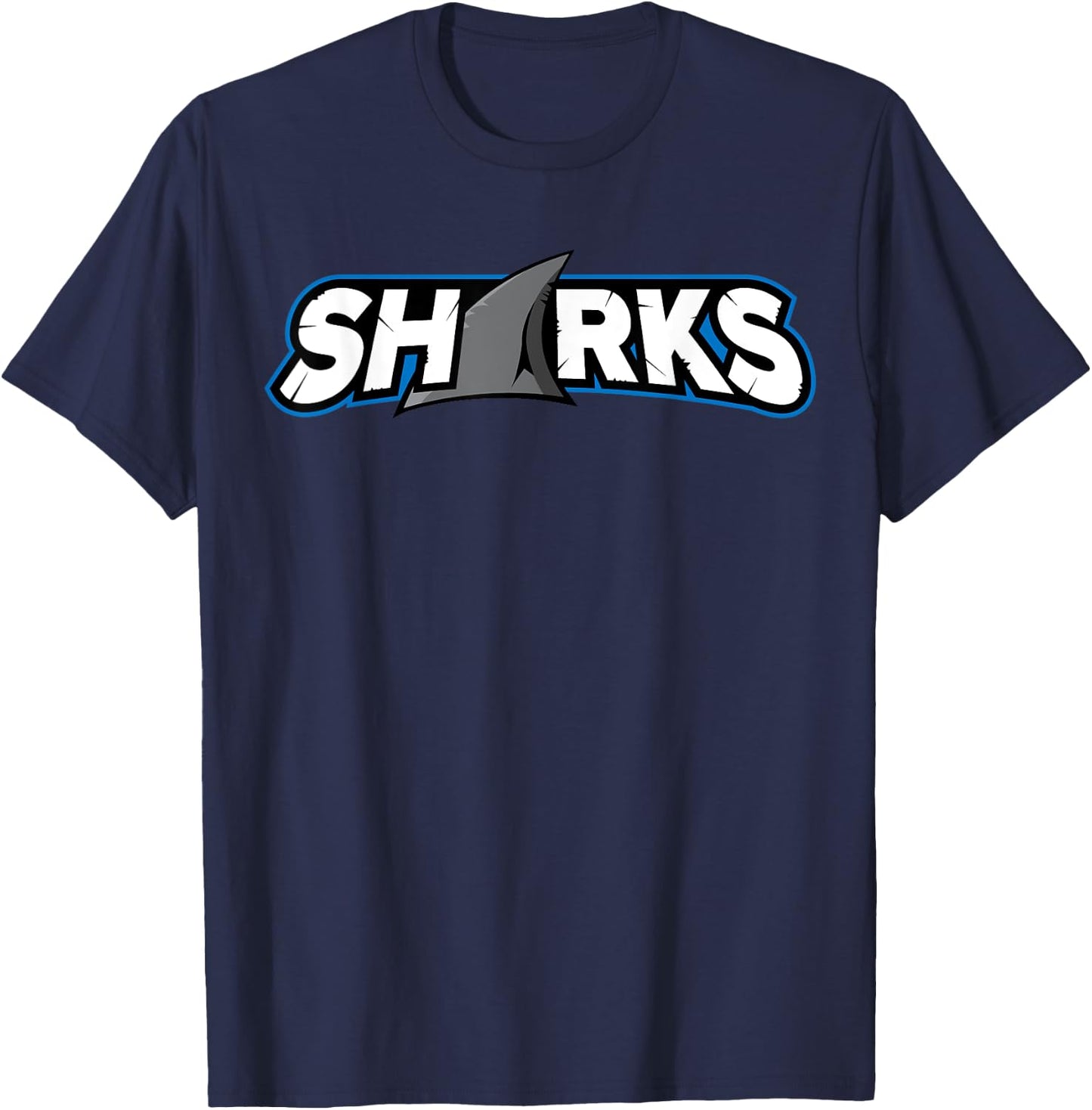 Sharks Team T-Shirt - T-Shirt | Navy