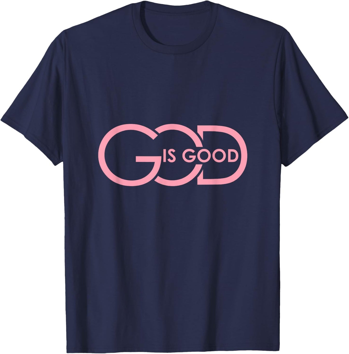 God is Good, Men, Women and Youth T-Shirt - T-Shirt | Navy