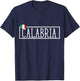 Calabria City Italy Vacations Traveling Italian Women Men T-Shirt - T-Shirt | Navy