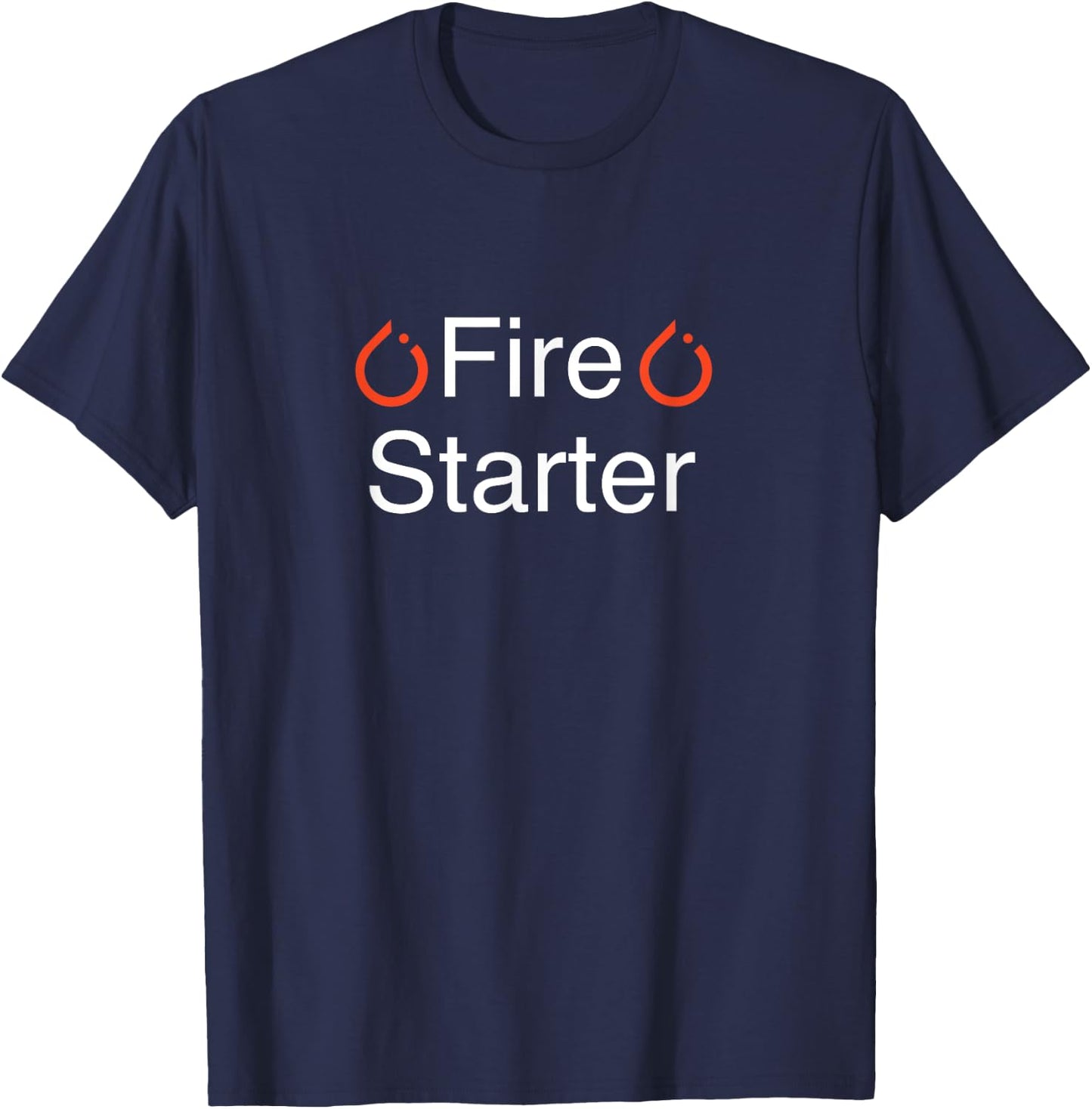 Pytorch. Fire Starter. Python funny coder programmer joke T-Shirt - T-Shirt | Navy