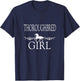 Thoroughbred Girl Horse T-Shirt - T-Shirt | Navy
