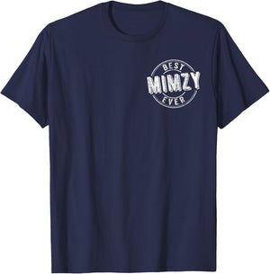 Best Mimzy Ever Funny Grandma Quote Best Grandma T-Shirt - T-Shirt | Navy