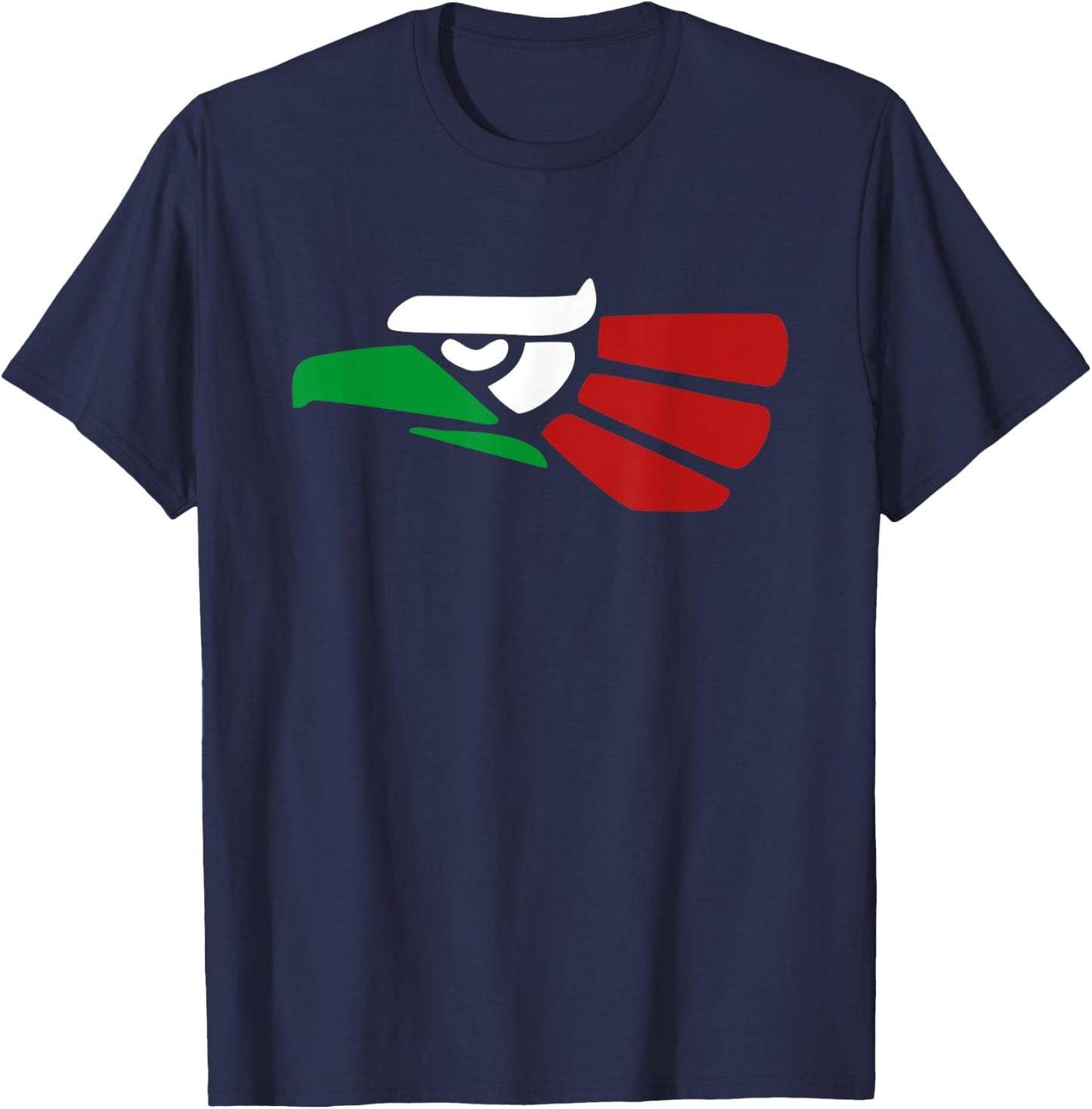 Hecho En Mexico Mexican Eagle Aguila T-Shirt - T-Shirt | Navy