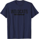 Tullahoma Wildcats Cheer HS T-Shirt - T-Shirt | Navy