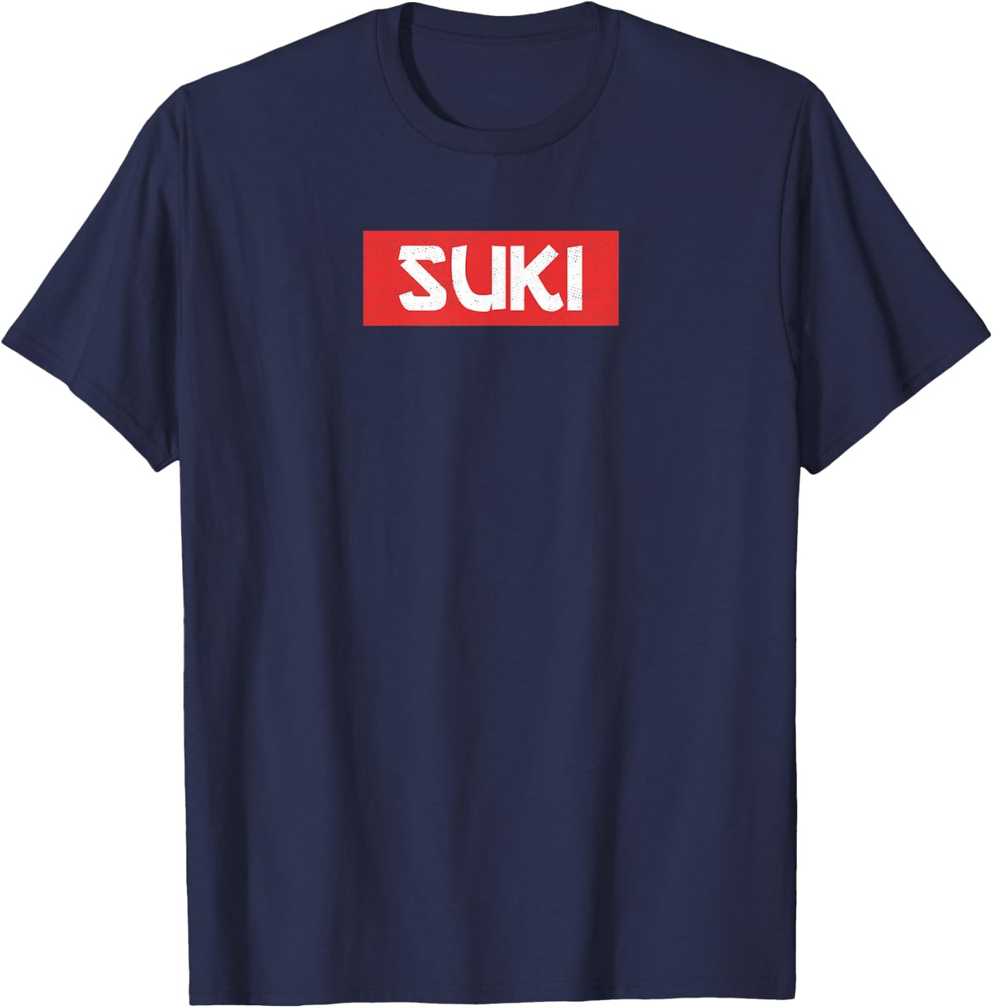 Suki-Affection Funny Anime Lover Manga Suki Japanese Gift T-Shirt - T-Shirt | Navy