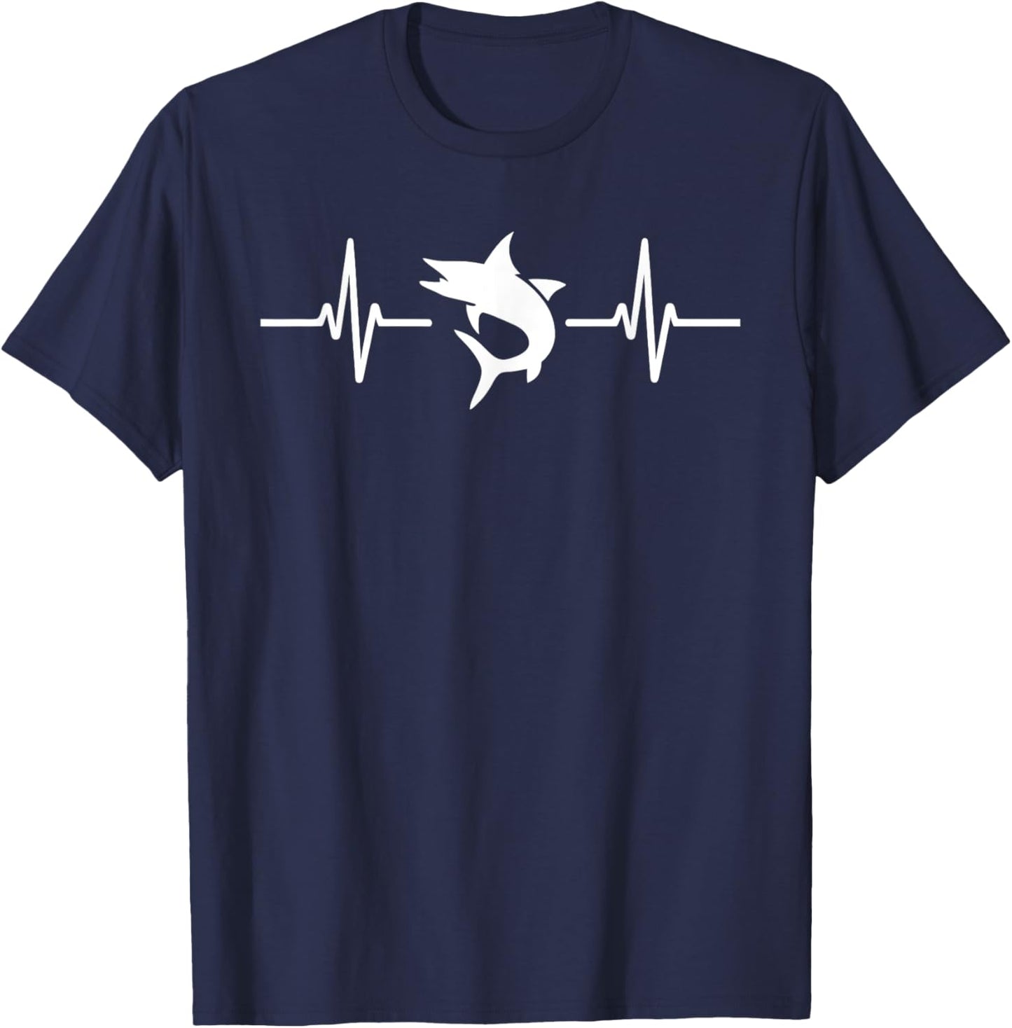 Heartbeat Of Barracuda T-Shirt - T-Shirt | Navy