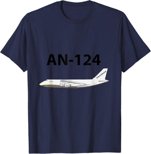 The Great Antonov AN-124 T-Shirt - T-Shirt | Navy
