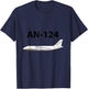The Great Antonov AN-124 T-Shirt - T-Shirt | Navy