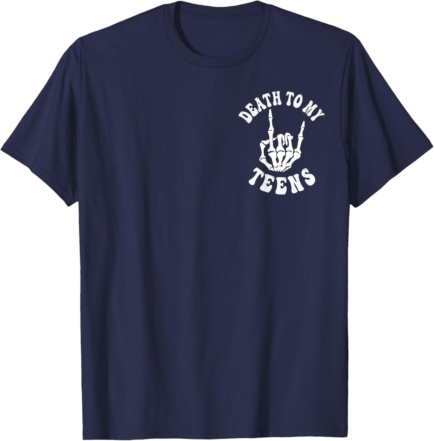 Funny Death To My Teens R.I.P Turning Twenties 20th Birthday T-Shirt - T-Shirt | Navy