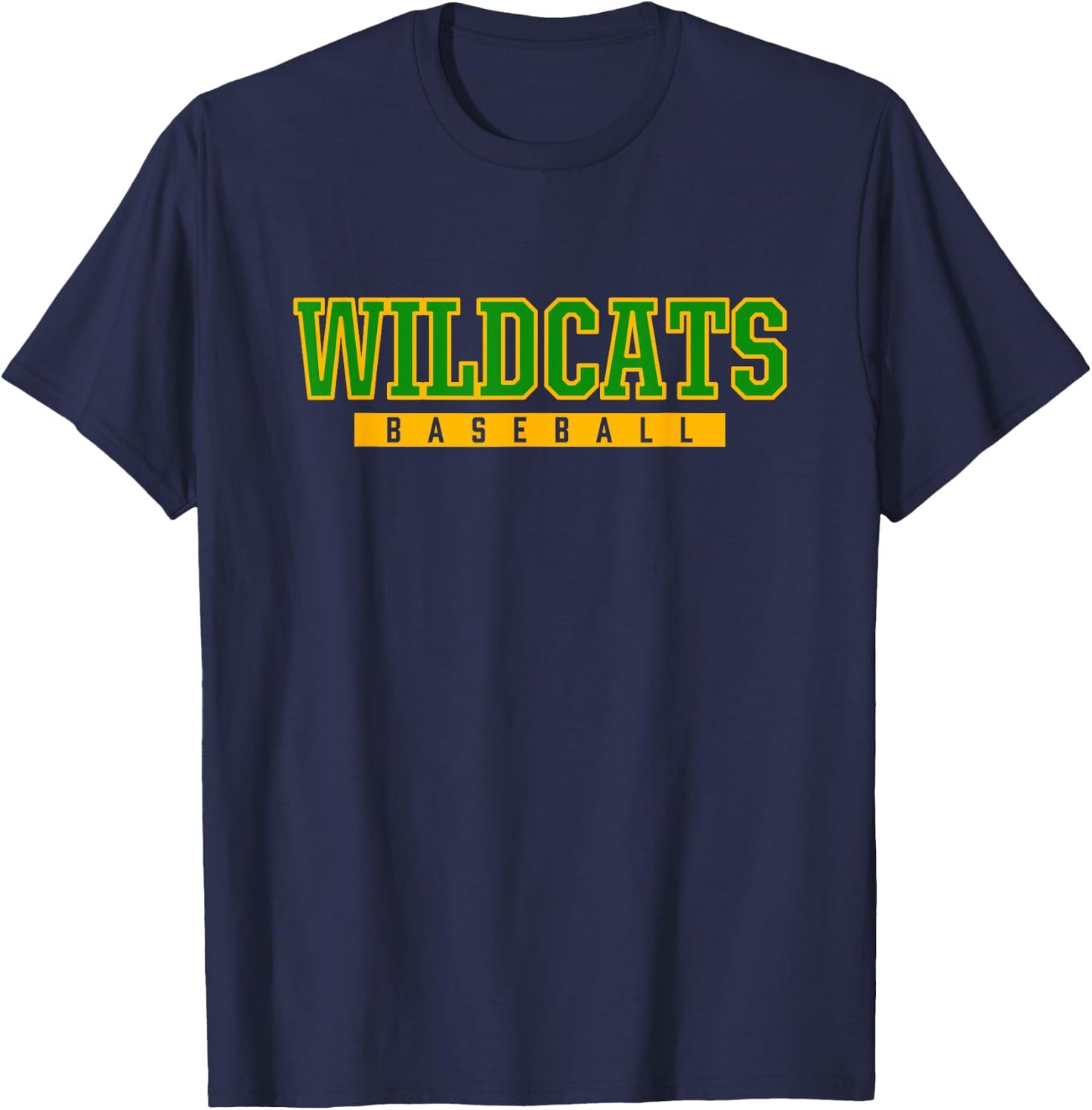 Brea Olinda Wildcats Baseball T-Shirt - T-Shirt | Navy