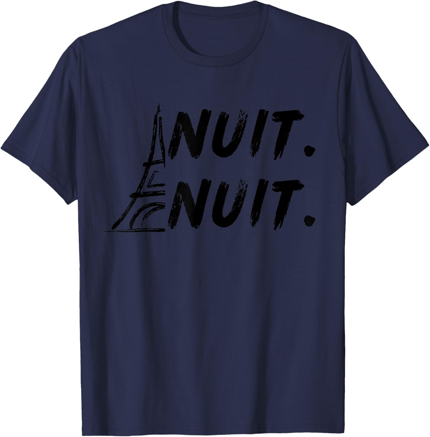 Nuit Nuit Funny quote Lover Basketball T-Shirt - T-Shirt | Navy