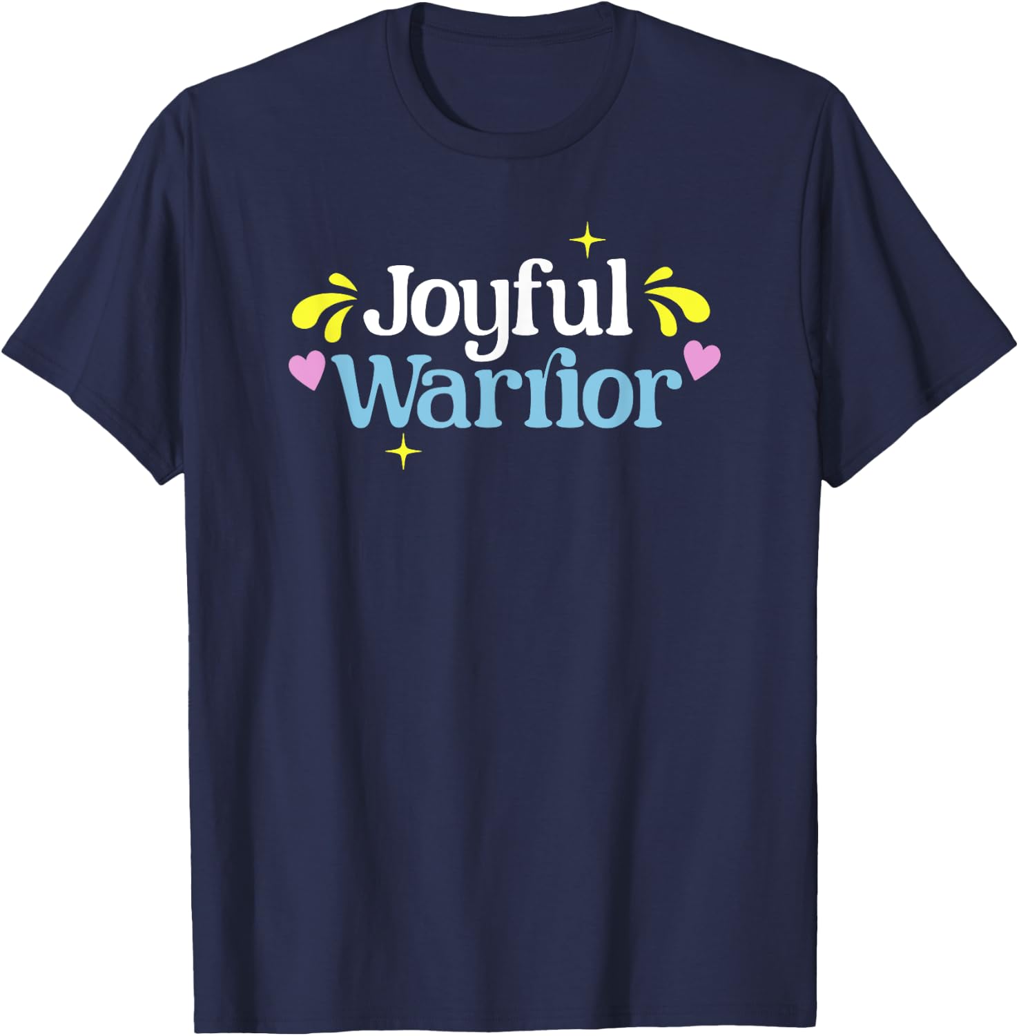 Joyful Warrior President Kamala Harris Tim Walz Waltz 2024 T-Shirt - T-Shirt | Navy