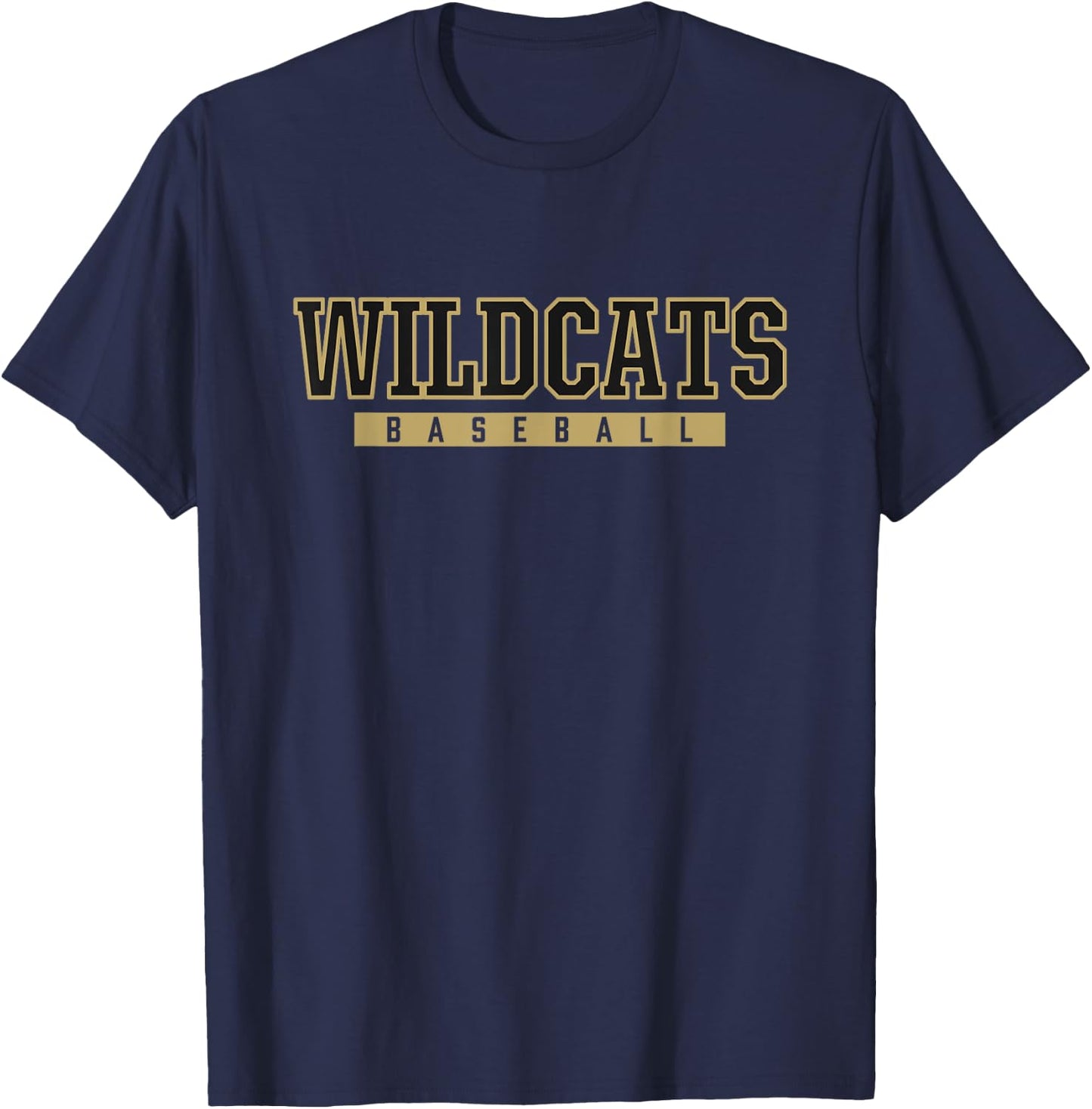 Hayden Wildcats Baseball T-Shirt - T-Shirt | Navy