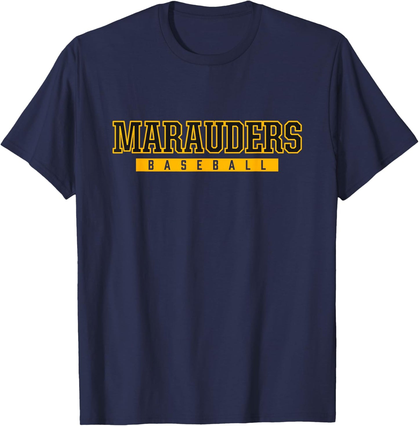 Mount Vernon Marauders Baseball T-Shirt - T-Shirt | Navy