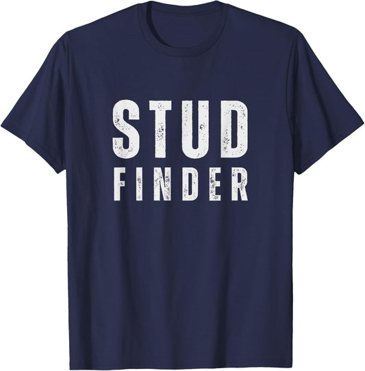 Couples Halloween Stud & Stud Finder Cute 70s 80s 90s T-Shirt - T-Shirt | Navy